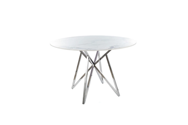 okrągły szklany stół murano