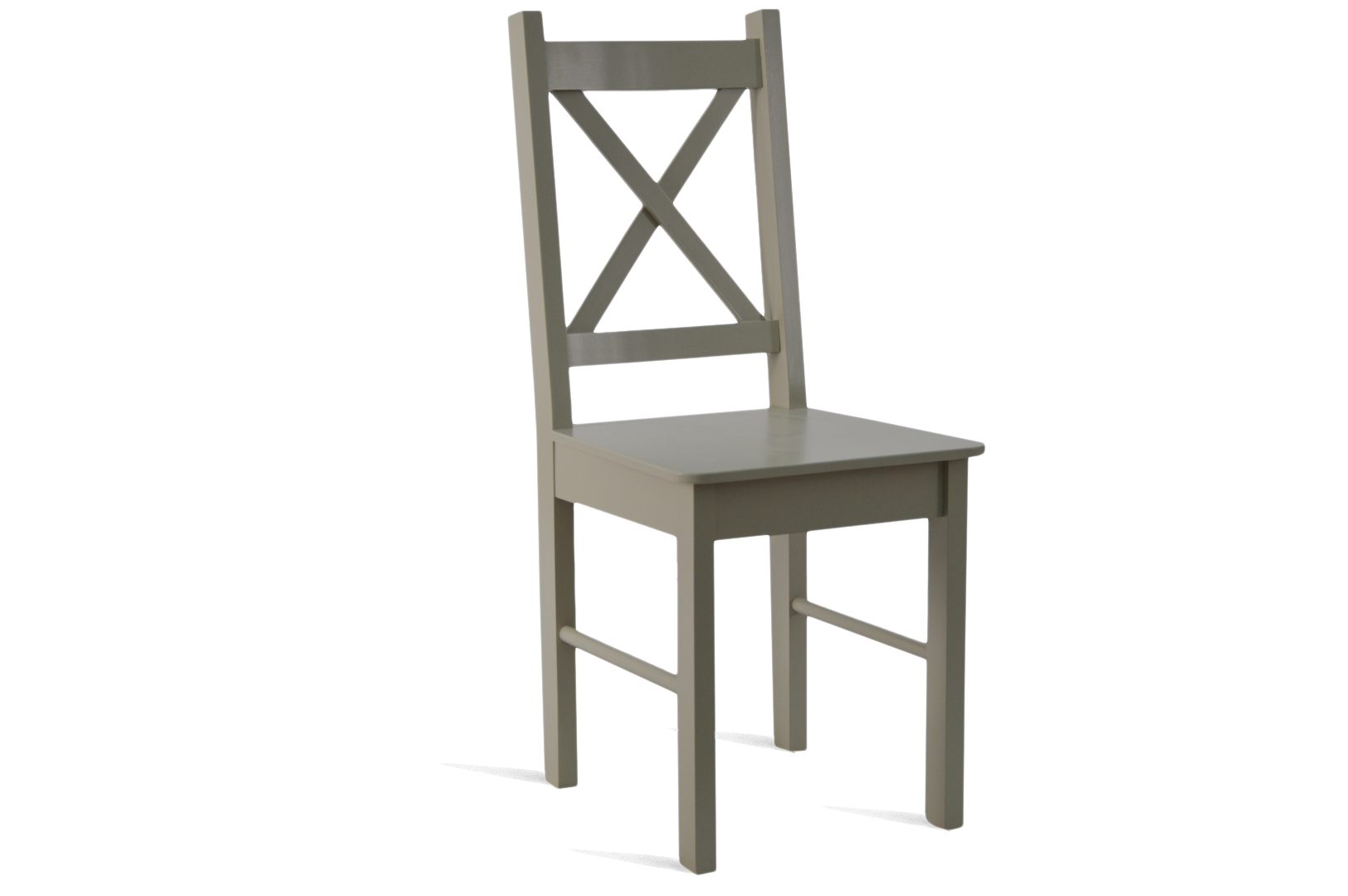 Białe krzesło do kuchni