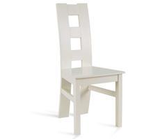 kolor krzesła: krem półmat, siedzisko: krem półmat