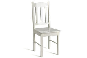 kolor krzesła: biały półmat, siedzisko: biały półmat