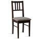 kolor krzesła: ciemny orzech półmat, tapicerka: Luis 17Tunis 2323
