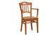 kolor krzesła: olcha półmat, siedzisko: olcha półmat