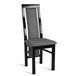 kolor krzesła: czarny połysk, tapicerka: poza ofertą