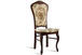 kolor krzesła: ciemny orzech półmat, tapicerka: 450603