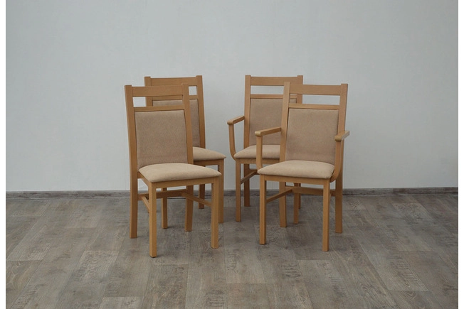 Komplet dwóch krzeseł do jadalni