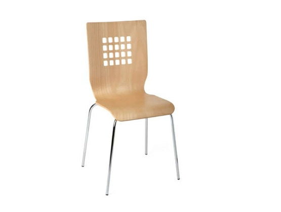 Krzesła sztaplowane z serii Fiona