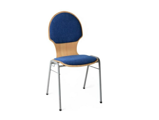 Krzesła sztaplowane z serii LEON