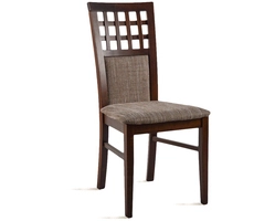 kolor krzesła: ciemny orzech półmat, tapicerka: Newada 4