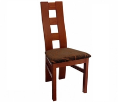 kolor krzesła: kalwados półmat, tapicerka: spoza oferty