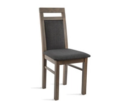 kolor krzesła: dąb truflowy półmat, tapicerka: spoza oferty