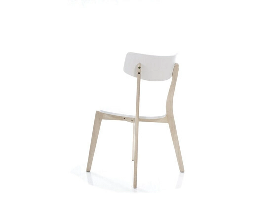 Krzesło do kawiarni twarde siedzisko