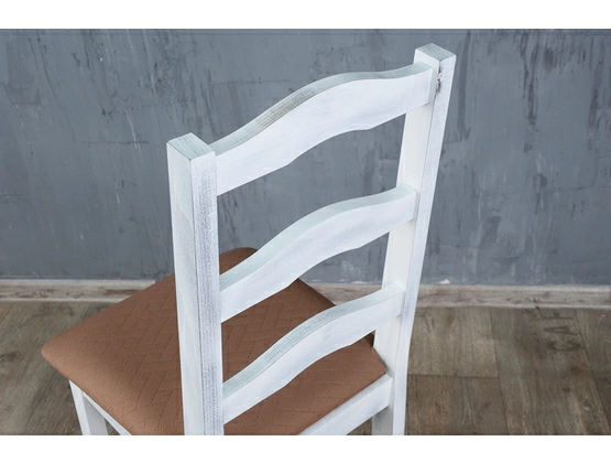 Krzesło do kuchni białe/krem model 5