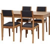 Stół Amiro +krzesła dębowe 4N