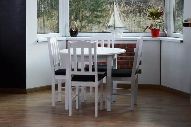 Stół do jadalni ST35  + 4 krzesła model 12