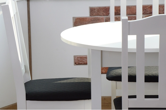 Stół do jadalni ST35  + 4 krzesła model 12