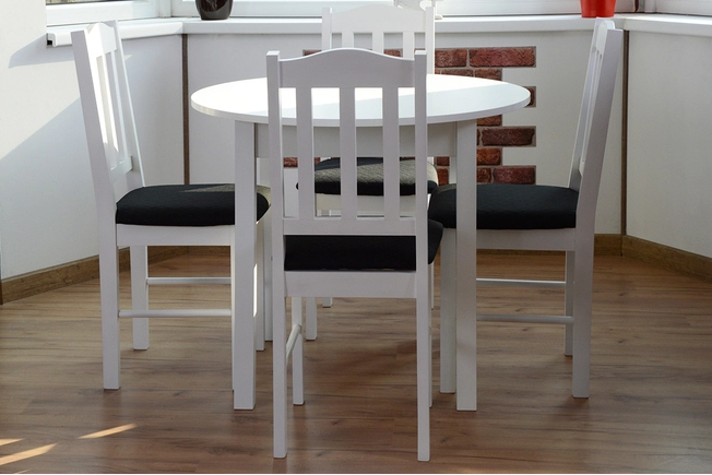 Stół do jadalni ST35  + 4 krzesła model 12