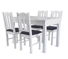Stół do jadalni ST44 z krzesłami model 16