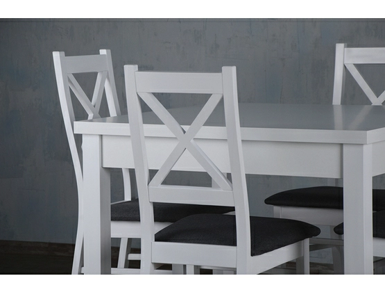 Stół do jadalni W1 + 4 krzesła Rochell