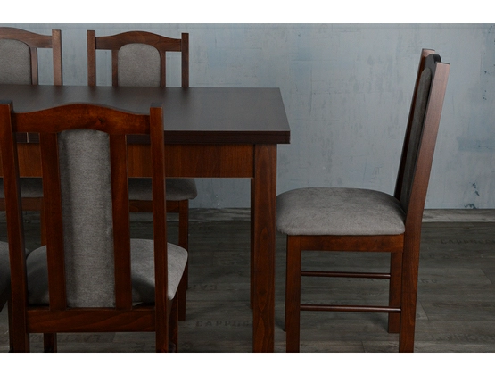 Stół do jadalni W1 + 6 krzeseł model 3