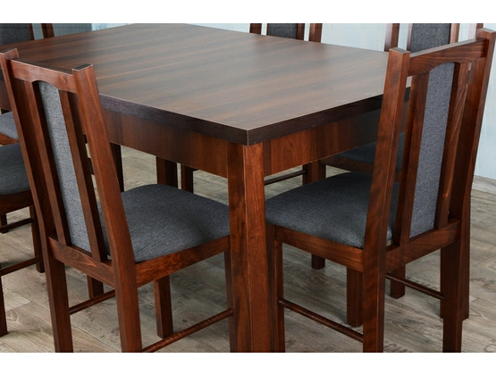 Stół do jadalni W1 + 6 krzesłami model 3N