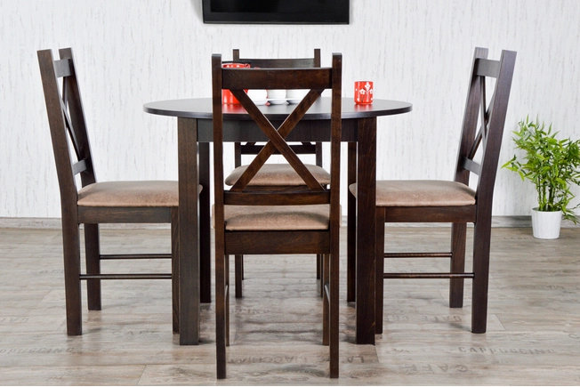 Stół do kuchni ST35 + 4 krzesła model 80