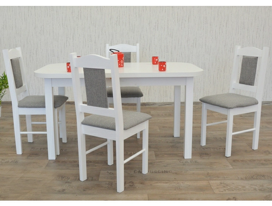 Stół do kuchni ST37 z krzesłami model 11