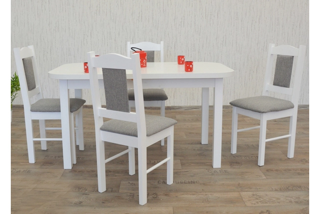 Stół do kuchni ST37 z krzesłami model 11