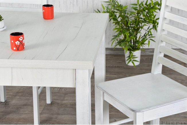 Stół do kuchni W1 z krzesłami model 26T