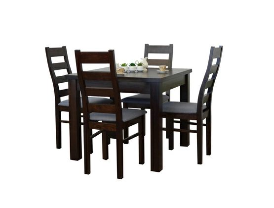 Stół do kuchni W1 z krzesłami model 59