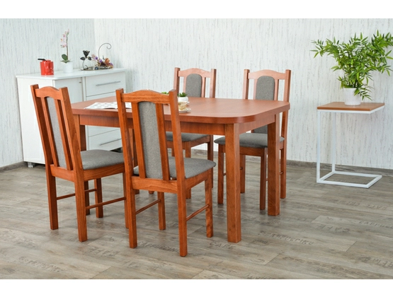 Stół do salonu ST37 + 4 krzesła model 3