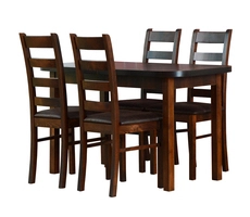 Stół do salonu ST44 + 4 krzesła VIGO