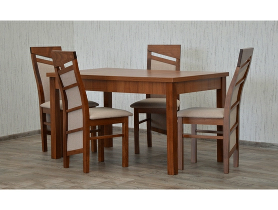 Stół do salonu W1 + 4/6 krzesła model 63