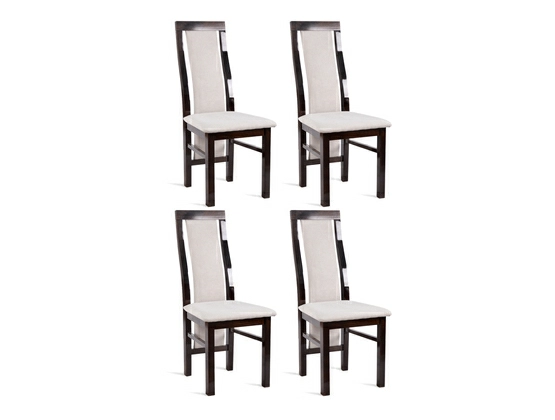 Stół do salonu W1 z krzesłami model 44