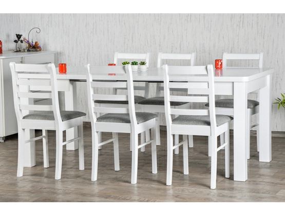 Stół do salonu W2 z krzesłami model 83