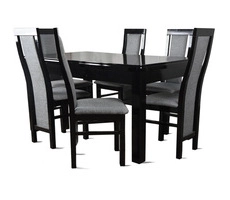Stół do salonu W3 z krzesłami model 44