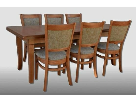 Stół do salonu W3 z krzesłami model 74