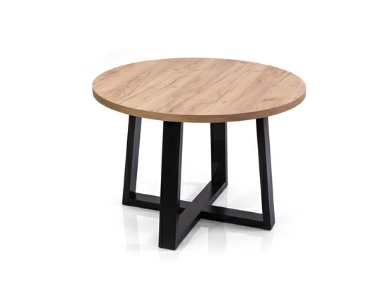 Stół okrągły + krzesła dębowe model 115