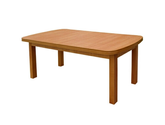 Stół rozkładany W4 okleina naturalna długość 150cm