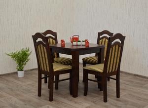 STÓŁ + 4 KRZESŁA - DIAMENT