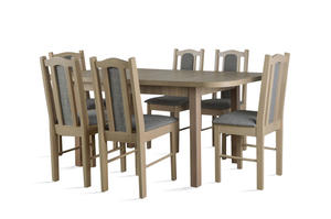 Stół do jadalni ST37 + 6 krzesłeł model 3