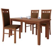 Stół do jadalni STL 28 + 4 krzesła KT 21