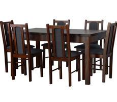 Stół do jadalni W1 + 6 krzesłami model 3N
