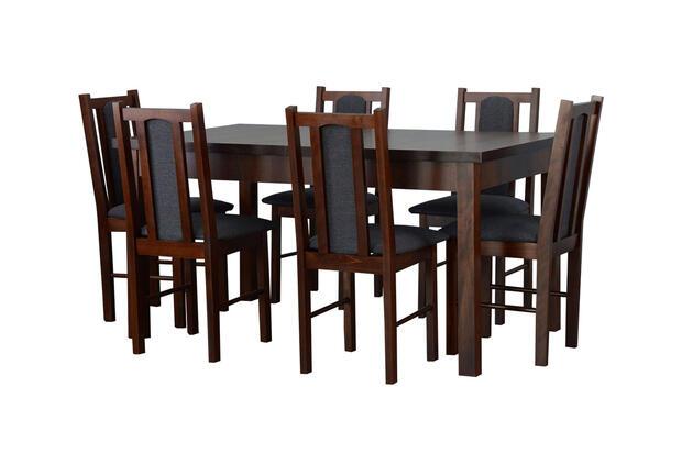 Stół do jadalni W1 + 6 krzesłami model 3N