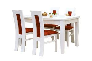 Stół do jadalni W1 + krzesłami model 57