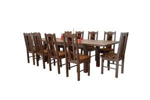 Stół do jadalni W1 z krzesłami model 3