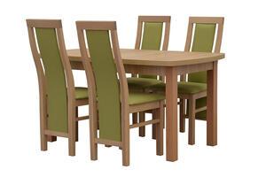 Stół do jadalni W5 z krzesłami model 44