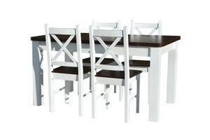 Stół do kuchni W2 z krzesłami model 79T