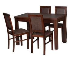 Stół do salonu ST L62 +4 krzesła KT 49