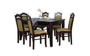 Stół do salonu W1 diament z krzesłami model 37