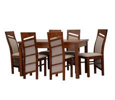 Stół do salonu W1 z krzesłami model 63